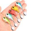 1 Stück rotierender Metall-VIB-Vibrationsköder, Spinner, Löffel, Angelköder, 6 g/14 g/26 g, Jigs, Forellen-Wobbler, Angel-Hardbaits, Angelzubehör, Pesca
