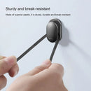 Baseus Car Hooks Organizer Storage 4PCS Hooks for Bags USB Cable Headphone Key Storage Auto Fastener Hangers Clip Accessories