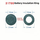 100PCS/500PCS 21700 1S Battery Insulation Ring for 21700 Battery Insulation Cardboard Rubber Pad  for power bank/Power Tools