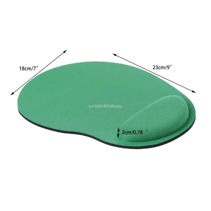 Ergonomic Mouse Pad with Wrist Support, Gaming Mouse Mat with Gel Wrist Rest, Easy Typing & Pain Relief for Home Office