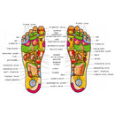 3/5 Rows Relieve Body Stress Muscle Massager Reflexology Wooden Foot Massager 3D Shiatsu Roller Massage Feet Care Foot Spa