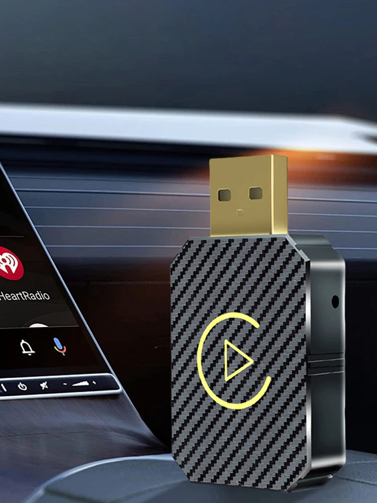 Wired To Wireless Carplay & Android Auto Wireless Adapter Bluetooth-Compatible 5.0 WiFi for OEM Wired Carplay Android Auto Car