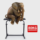 Oversize Pad Armrest Tattoo Stand, Rotatable Soft Panel, Height Adjustable 67-100cm