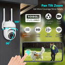 The Sentinel Lens | 1080P HD WiFi Security Camera with Color Night Vision