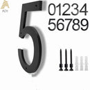 Large 30cm House Number Outdoor Floating Sign Modern Door Numbers Building Signage Huisnummer Numeros Casa Address street sign
