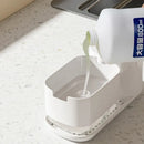 The Kitchen Sentinel | Compact Sponge Holder with Soap Dispenser