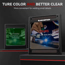 ARCCAPTAIN Auto Darkening Welding Helmet 4 Arc Sensor DIN4 1/1/1/1 with Large Viewing True Color Welding Mask For MIG MAG TIG