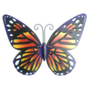 4pcs/set Metal Butterfly Wall Art Decoration 3D Wrought Iron Cutout Butterfly Mural Decorative Sculpture for Garden Fence Decors