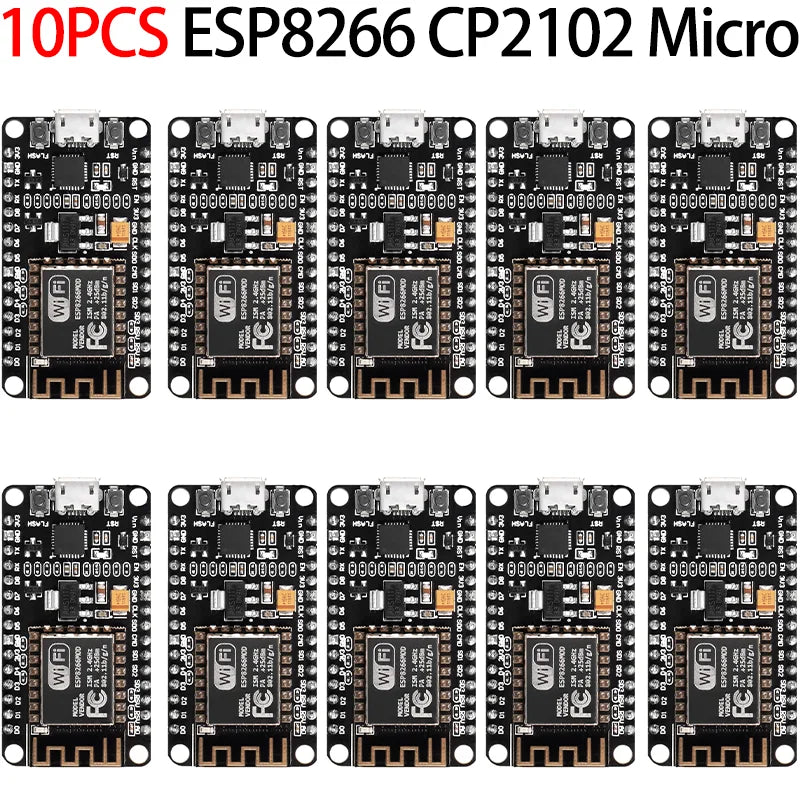 Wireless Module CH340/CP2102/CH9102X NodeMcu V3 V2 Lua WIFI Internet of Things Development Board Based ESP8266 ESP-12E