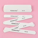 10Pcs Nail File 80/100 White Wooden Thick Sandpaper Nails Buffer Polishing Washable lime a ongle Professional Manicure File Set