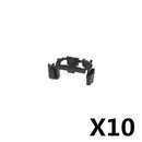 MOC WWII Military Figure Accessories Building Blocks Soldiers Face Scarf Tactical Belt Headphones Telegram Toys Children J031