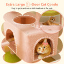 The Savannah | Multi-Level Cat Tree Tower with Scratching Posts & Condo