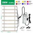 Vollspektrum-LED-Pflanzenlampe 100W 200W AC100-277V LM281B für Gemüse, Blumen, Gewächshäuser, Pflanzzelt, Wachstumslampe