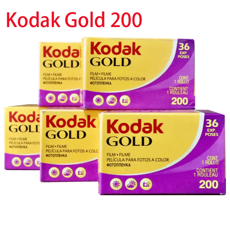 KODAK Gold 200 Color 35mm Film 36 Exposure Per Roll Fit For Kodak M35 / M38/Ultra F9 Camera