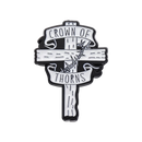 Crown Of Thorns Enamel Pin Custom Jesus Cross Religious Belief Brooches Lapel Badges Christianity Easter Jewelry Gift For Friend