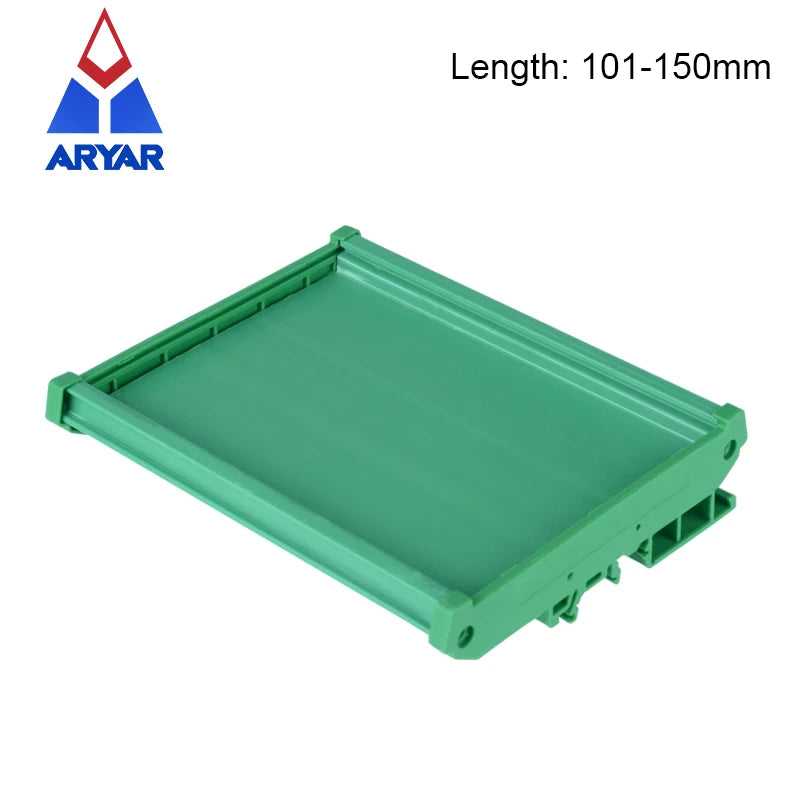 UM100S Profile Din Rail Mounting Base PCB Board House For PCB Width 100mm Din Rail Bracket PCBA Enclosed Housing