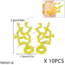 10PCS Special Effects Pieces Arm Fist Wind Lightning Leg Flames Assemble Scene Bricks Weapons Accessories Kids Toys