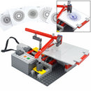 MOC 5110 Plotter Electric Motor Bricks Drawing Machine Model Drawings Technical Assemble Building Blocks Kid Toys Christmas Gift