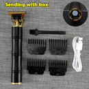 男性用電気バリカン,プロ用電気シェーバー,充電式,USB,t9