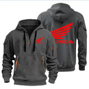 Men's Hoodies Motorcycle Jackets Honda Wings Logo Printed Sweatshirt Pullover Trendy Motorcycle Jackets for Autumn and Winter
