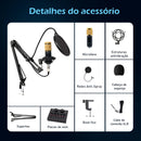 Bm800 arm articulated microphone for PC Brazil consumer electronics arm arm arm articulated microphone microphone USB microphone