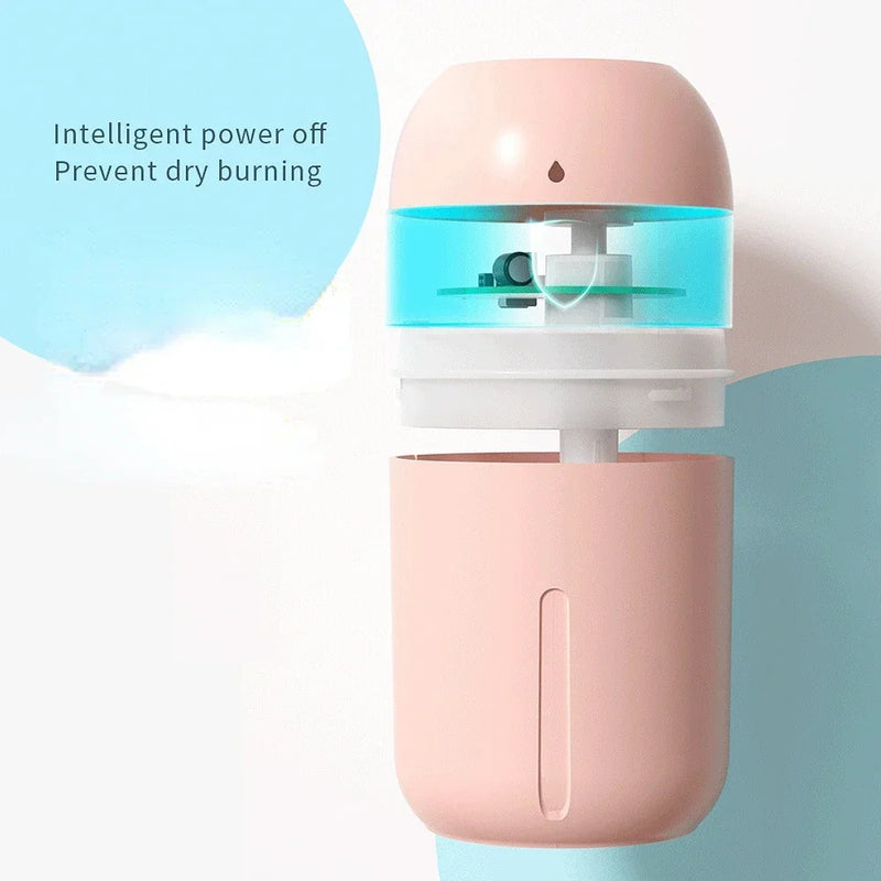 330ML Humidifier USB Mute Aromatherapy Humidifiers Diffusers For Home Ultrasonic Aroma Diffuser USB Essential Oil Atomizer Air