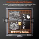ACMER S2 4/7/12/20W Laser Engraving Cutting Machine High Precision Portable Machine Tool For Birthday Holiday Couple Gifts