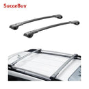 SucceBuy Roof Rack Cross Bars, Fit for 2014-2021 Subaru Forester with Raised Side Rails, 200lbs Load Capacity for Cargo Carrier