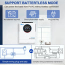 Helios Vector Pro | Pure Sine Wave Hybrid Solar Inverter (3.6KW–6.5KW MPPT)