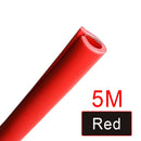 The Quiet Edge | U-Profile Rubber Door Guard, 5 Metre Roll
