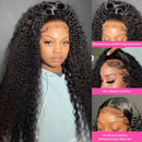 Deep Wave 13x6 13x4 HD Transparente Lace Frontal Echthaarperücken Brasilianisches 100% Remy Haar 13x4 Wasserlocken Frontperücke für Frauen