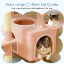 The Savannah | Multi-Level Cat Tree Tower with Scratching Posts & Condo