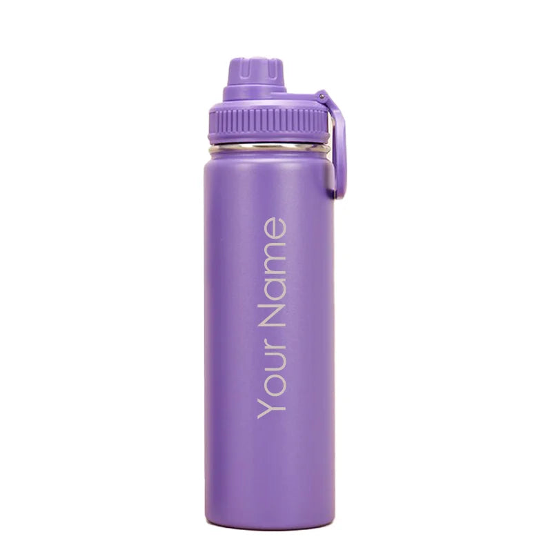 Personalised Gift 304 Stainless Steel Insulated Water Bottle 600ml 700ml 800ml Tumbler Flask