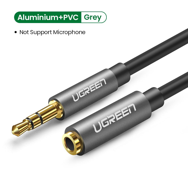 Ugreen 3.5mm Extension Audio Cable Male to Female Aux Cable Headphone Cable 3.5 mm extension cable for iPhone 6s MP3 MP4 Player