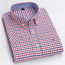 The Oxford Line | 100% Cotton Short-Sleeve Oxford Shirt