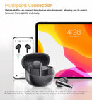 QCY MeloBuds Pro Adaptive Hybrid Active Noise Cancelling Wireless Earbuds 46dB Bluetooth 5.3 LDAC Hi-Res Audio 34H Earphones