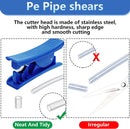 3D Printer Filament PTFE Tube Feeding Pipe cutter Tube Accurate Tubing Cutting Tool for Nylon Plastic PVC PU cutting Max 5/8inch