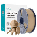 SUNLU 1KG PLA /Clear 3D Printer Filament 1.75mm 1000g Spool (2.2lbs) Neatly Arranged No Knot Filament Fit Most FDM Printer