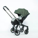EU-LAGER 4-in-1 Kinderwagen Multifunktionaler Neugeborenenwagen Klappbarer Sitzkorb Leichter Reisekinderwagen Autositz