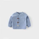 2026 Fall New Toddler Kids Pants Cotton Cartoon Embroidered Harem Pants Baby Boy Casual Striped Denim Baggy Trousers