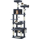 The Savannah | Multi-Level Cat Tree Tower with Scratching Posts & Condo