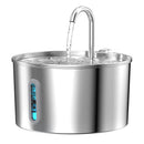 The Stillwater | 2.2L Stainless Steel Cat Drinking Fountain
