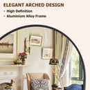 59x16 64x21 71x26 Black Arched Full-Length Mirror Free Standing Full Body Floor Mirror for Home Decor And Styling