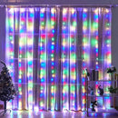 USB Festoon LED String Light 8 Mode Remote Christmas Fairy Garland Curtain Light Decor For Home Holiday Decorative New Year Lamp