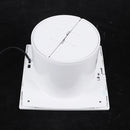 Exhaust Fan with Low Power Inner Rotor, Pure Copper Motor, Silent Operation, IPX2 Dustproof & Waterproof, Check Valve Design,