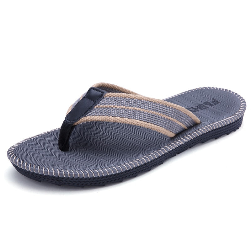 Summer Couples Women Fashion Trend Leisure Flip Flops Home Men Slippers Non-Slip Beach Sewing Cool Student Clip Outside Slides