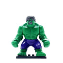 Marvel Action Figure Mini Block Toy, Superhero Hulk Thanos Venom Children's Puzzle Group Building Blocks Toy Handmade Birthday G
