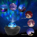 Neue LED Sternenhimmel-Projektor Nachtlicht Kindergeschenk USB Bluetooth Musikplayer Sternen-Nachtlicht Bunter Projektor Nachtlampe