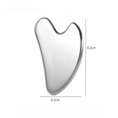 Stainless Steel Facial GuaSha Scraping Face Care Lifting Massage Tools Anti Wrinkle Skin Tighten Cooling Cellulite Massager Tool