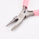 pandahall 1 Set DIY Jewelry Tool Sets with Wire Looping Forming Pliers 6 Step Multi-Size Barrels Round Nose Plier Copper Wires